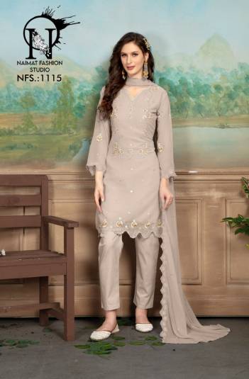  NFS 1115 BY SAGAR IMPEX PURE GEORGETTE SALWAR KAMEEZ MANUFACTURER IN SURAT